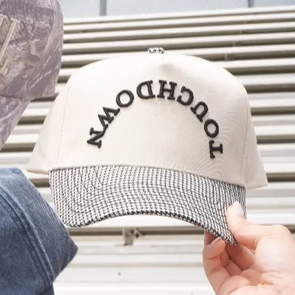 Product image 1 of 2 for KenzKustomz Touchdown Houndstooth Hat, Black/White