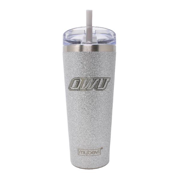 OWU Tumbler Bermuda 22oz Silver Sparkle; $41.99