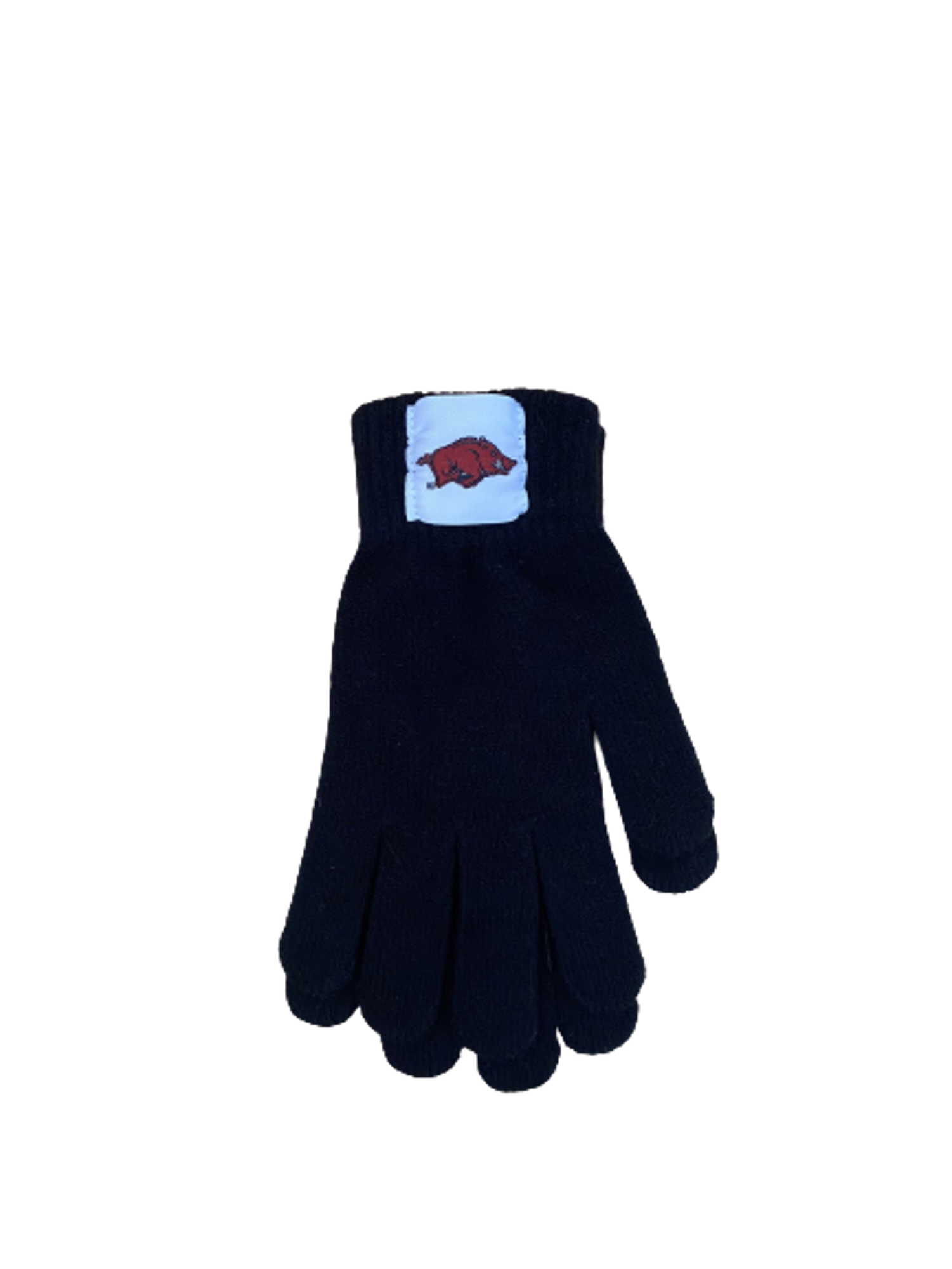 image of: Arkansas Razorbacks Running Hog Gloves - Black