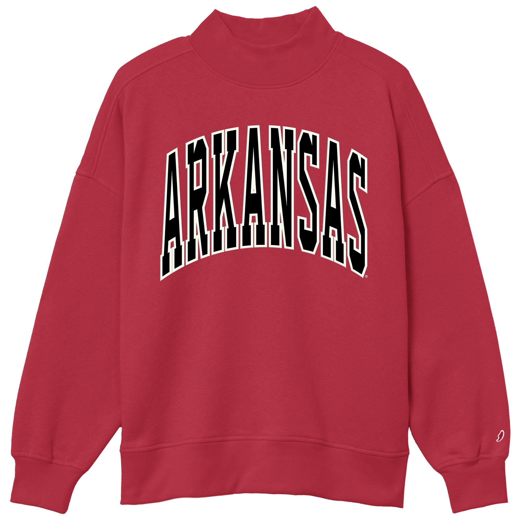Product image 2 of 2 for Arkansas Razorbacks Diana Mock Neck