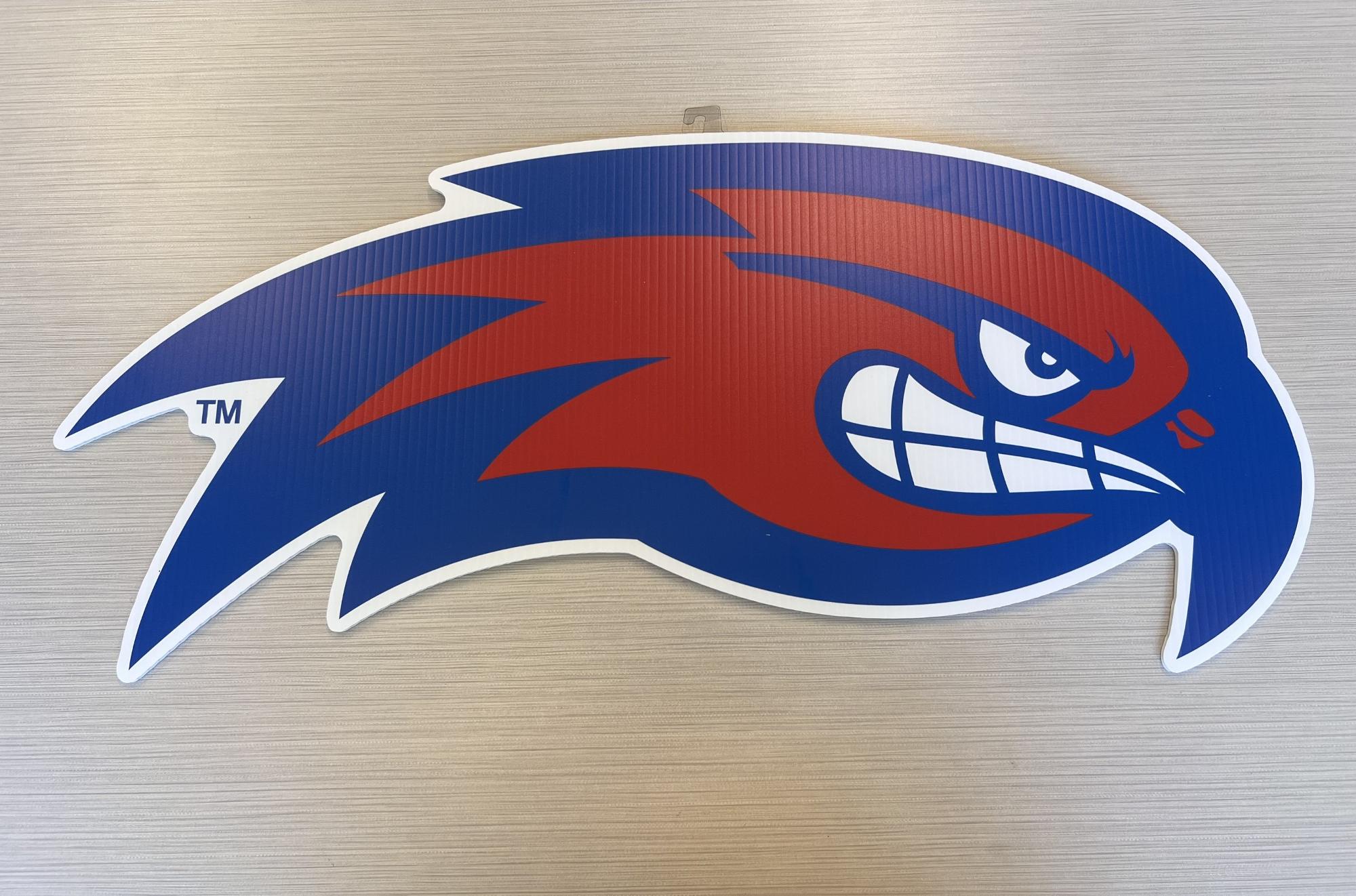 River Hawk Lawn Sign | UMass Lowell Bookstore