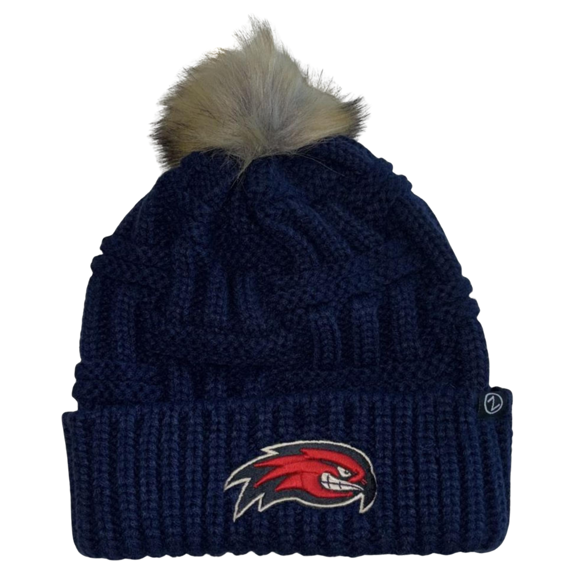 image of: Basket Rib Beanie W/ Pom