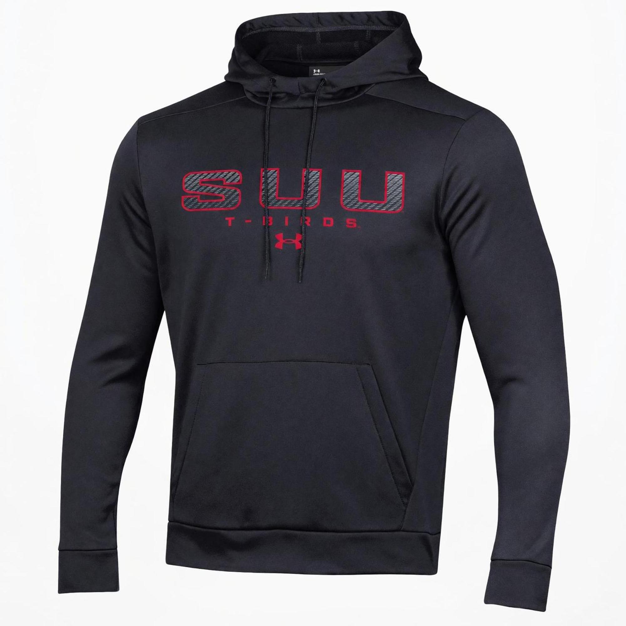 Product image 1 of 1 for Under Armour Men’s Black Hoodie – SUU T-Birds Gear