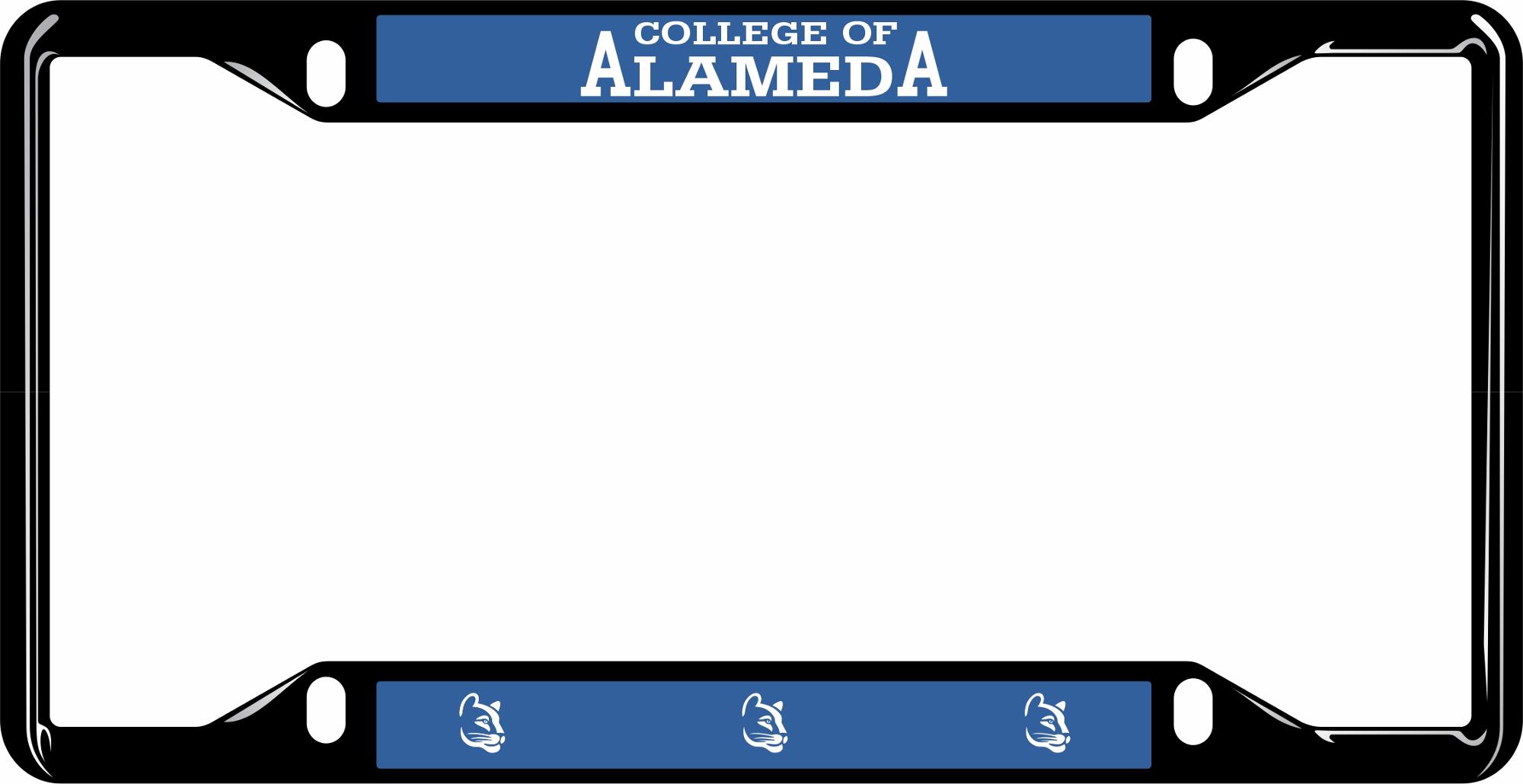Product image 1 of 1 for PCC ALAMEDA LICENSE PLATE FRAME