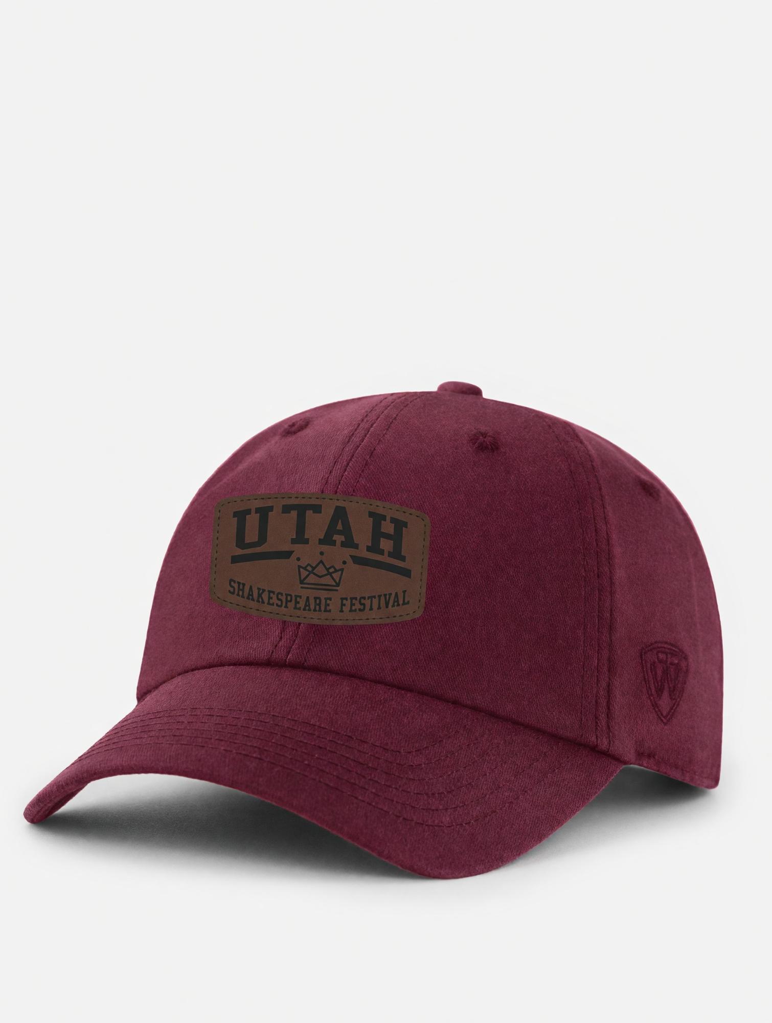Product image 1 of 1 for Utah Shakespeare Festival Leather Patch Hat 2024