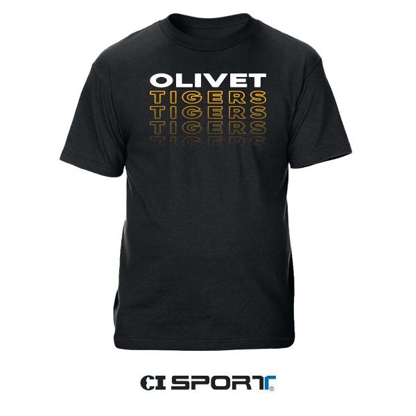 Olivet Nazarene Tigers Repeat Short Sleeve Tee, Black; $18.99