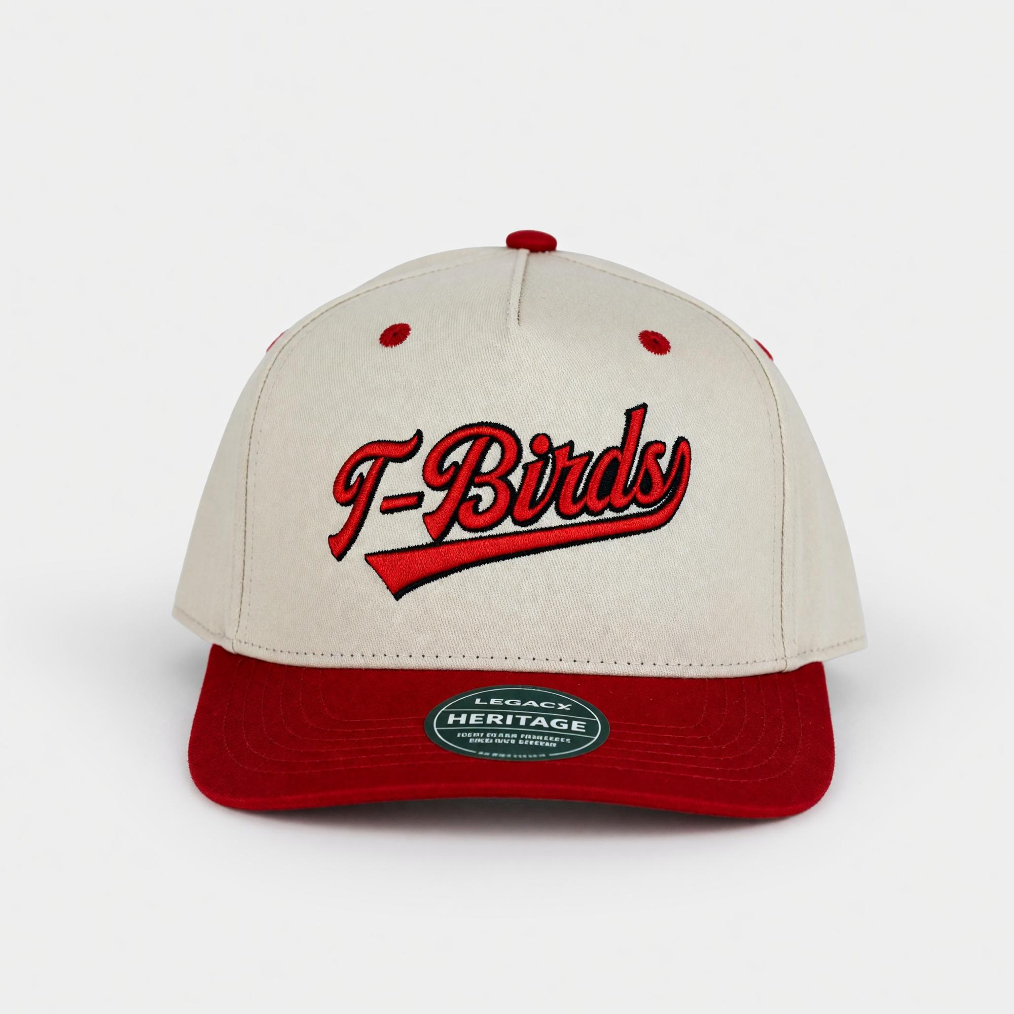 Product image 1 of 1 for Legacy Hat – Stone/Red (T-Birds)