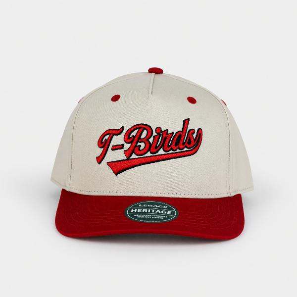 Legacy Hat – Stone/Red (T-Birds); $34.99