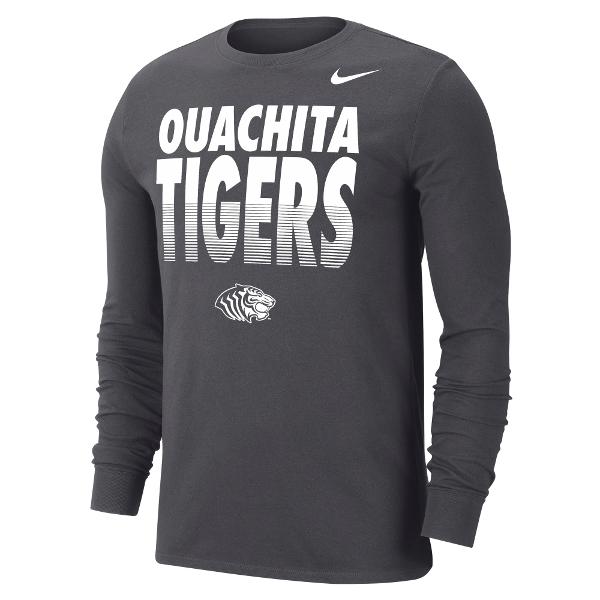 Ouachita Tigers Nike Dri-Fit Cotton Long Sleeve Tee; $54.99