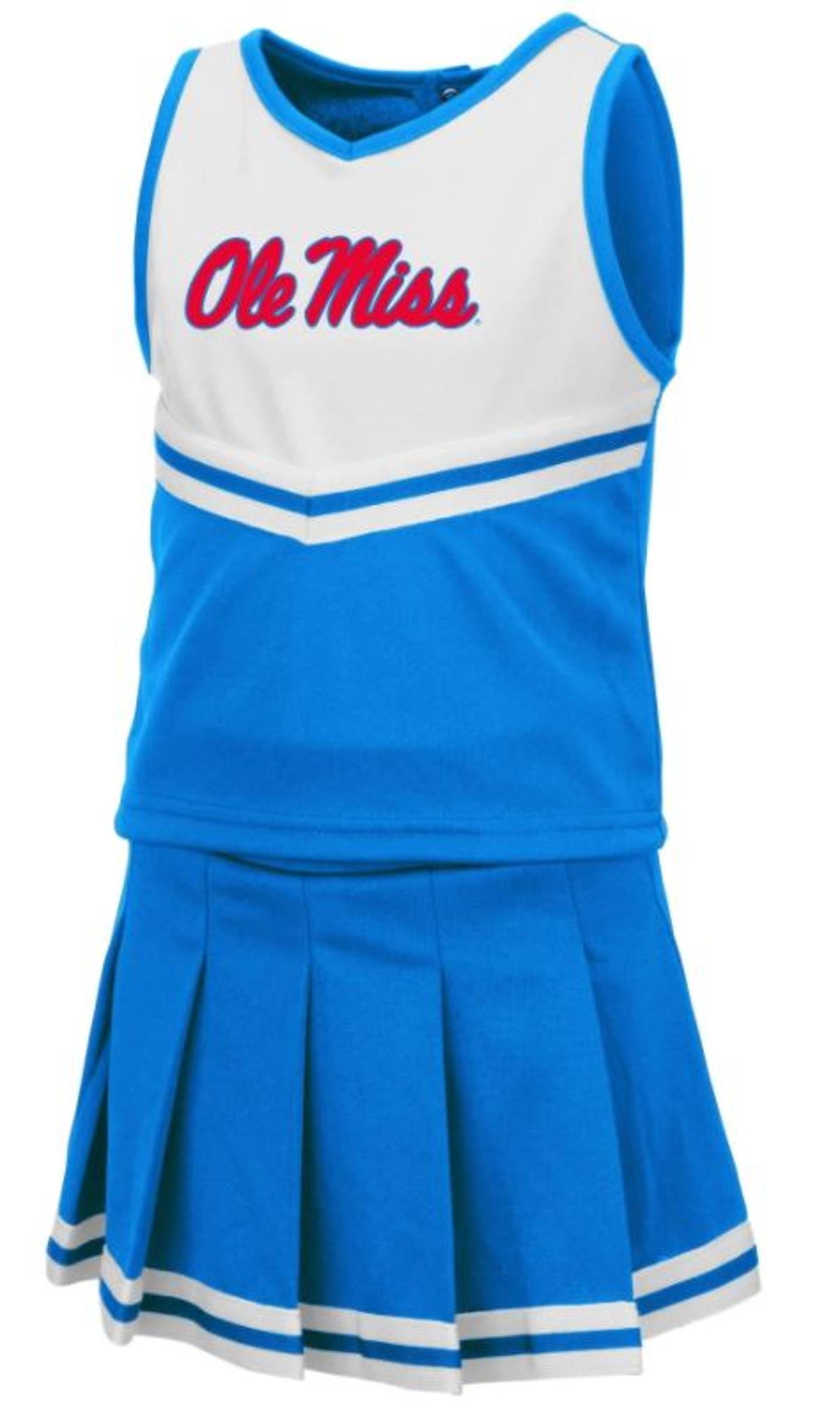 image of: Youth Ole Miss Pinky Cheer Set LA Blue Large