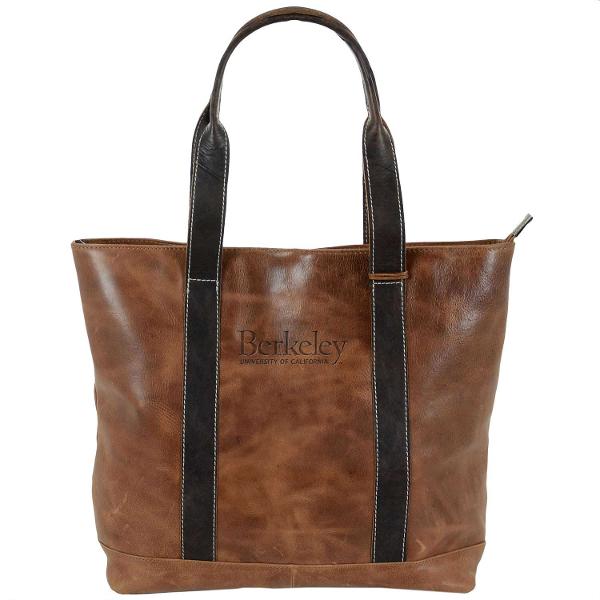 Westbridge Two Tone Tote Bag Berkeley Logo; $260.00