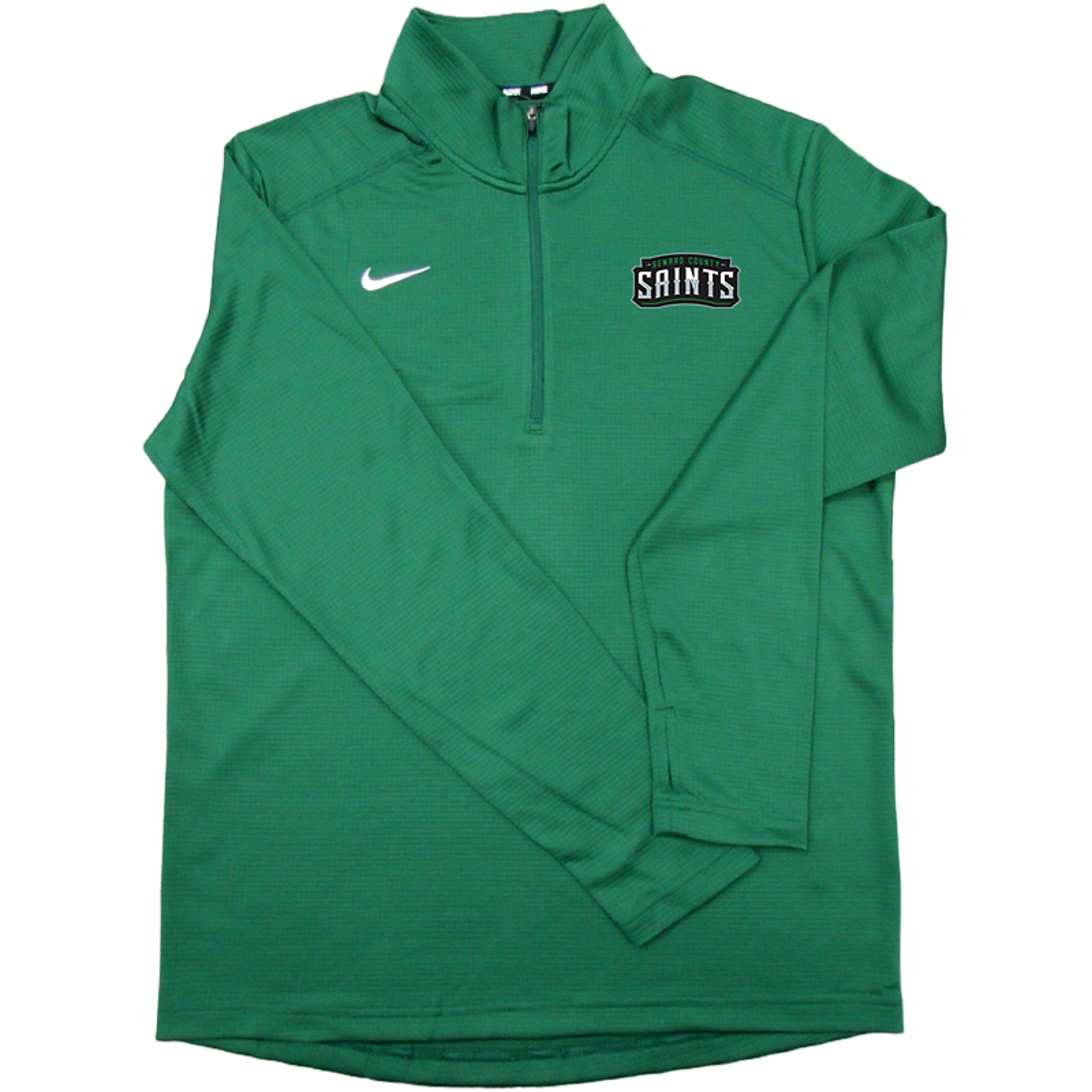 image of: NIKE SAINTS WORDMARK PACER QUARTER ZIP