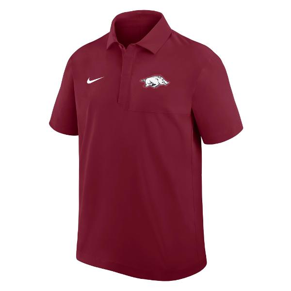 Arkansas Razorbacks Men's Nike Woven Polo; $80.00