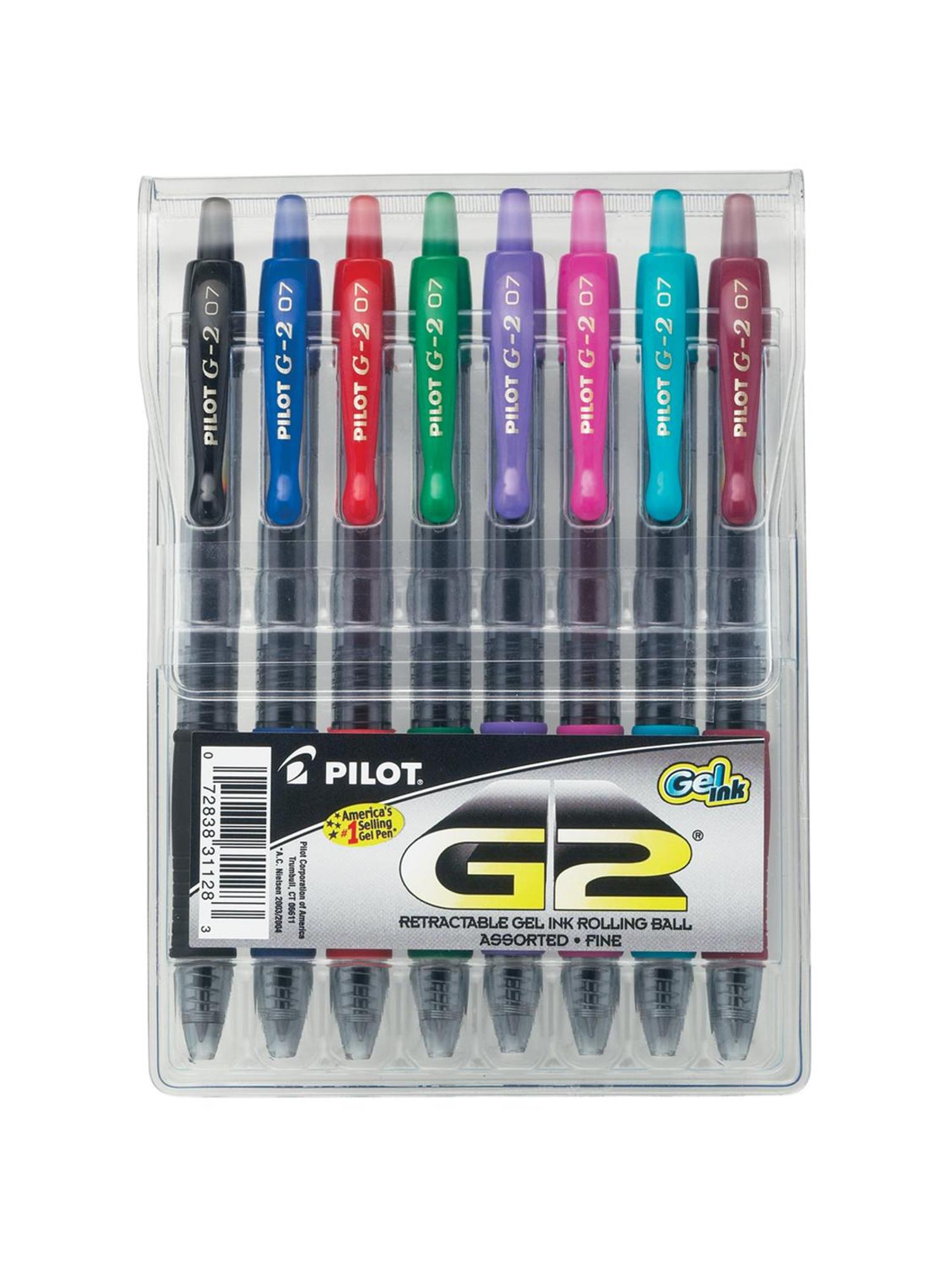 Product image 1 of 1 for Pilot G2 .7mm Gel Pens, 8 Pack
