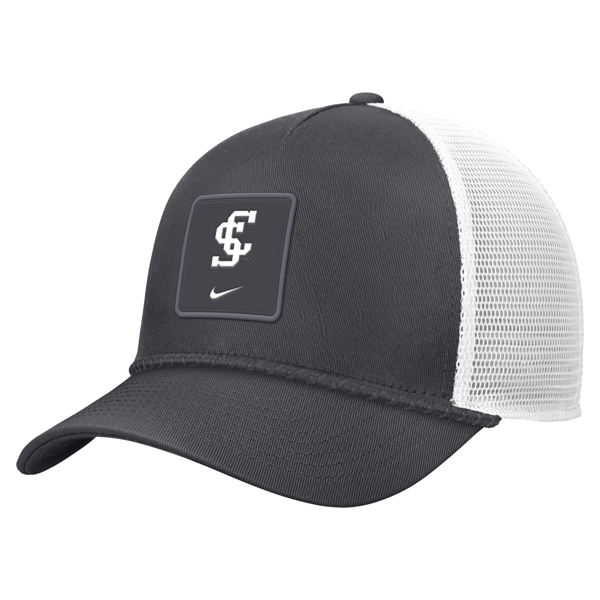 Product image 1 of 1 for Santa Clara Broncos Nike Rise Structured Mesh Back Cap, Anthracite