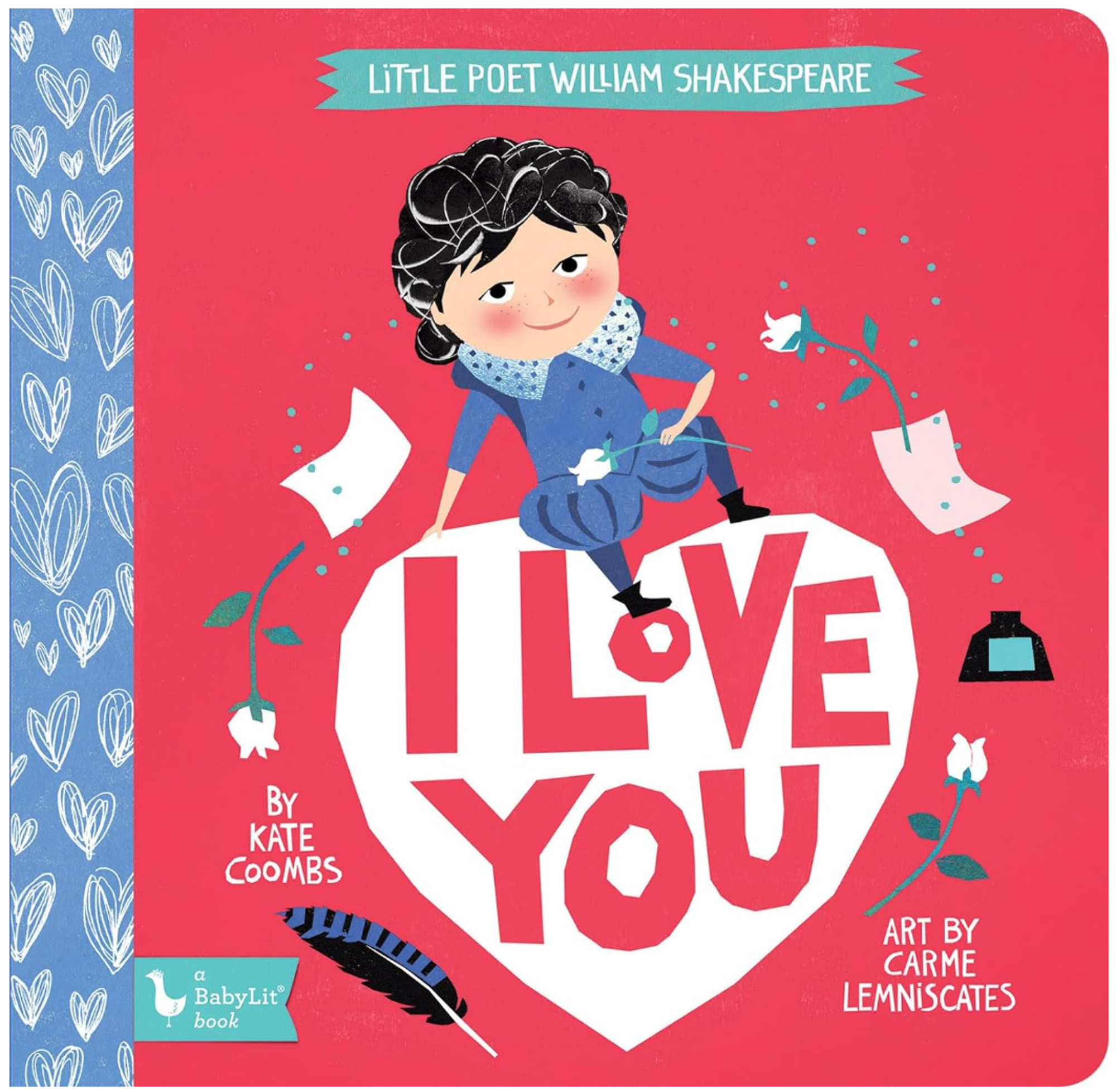 Cover image for BABYLIT - LITTLE POET WILLIAM SHAKESPEARE: I LOVE YOU