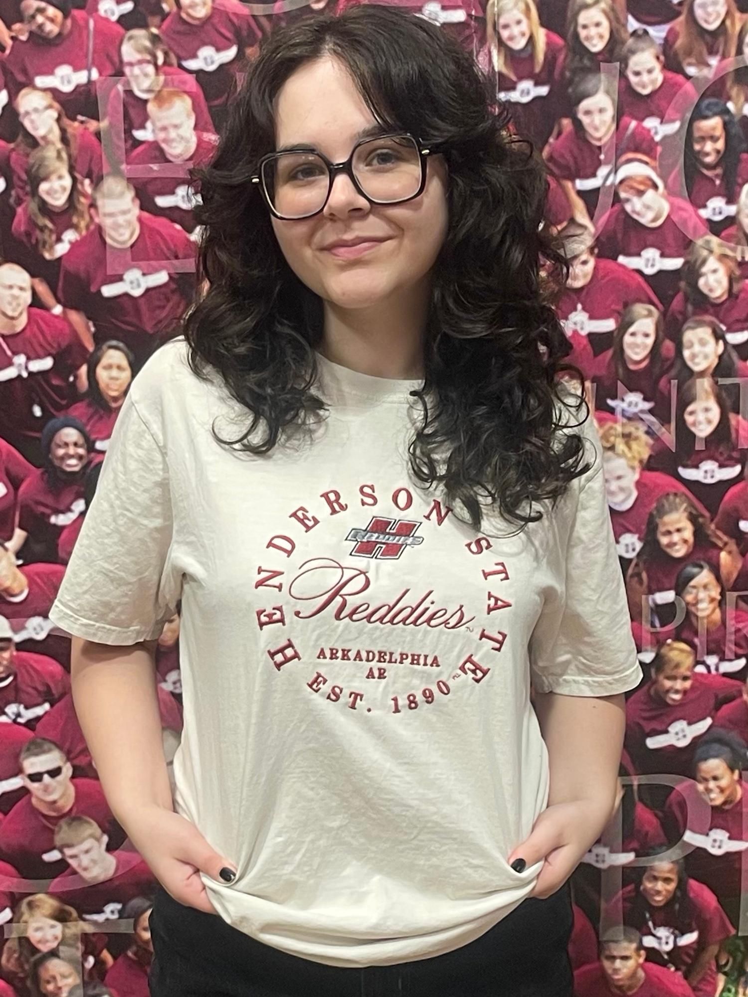 Product image 2 of 2 for Henderson State Reddies Circular Motion Dyed Ringspun Tee