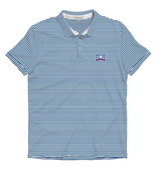 PEACH STATE PRIDE ATHLETICS LOGO POLO; $79.99