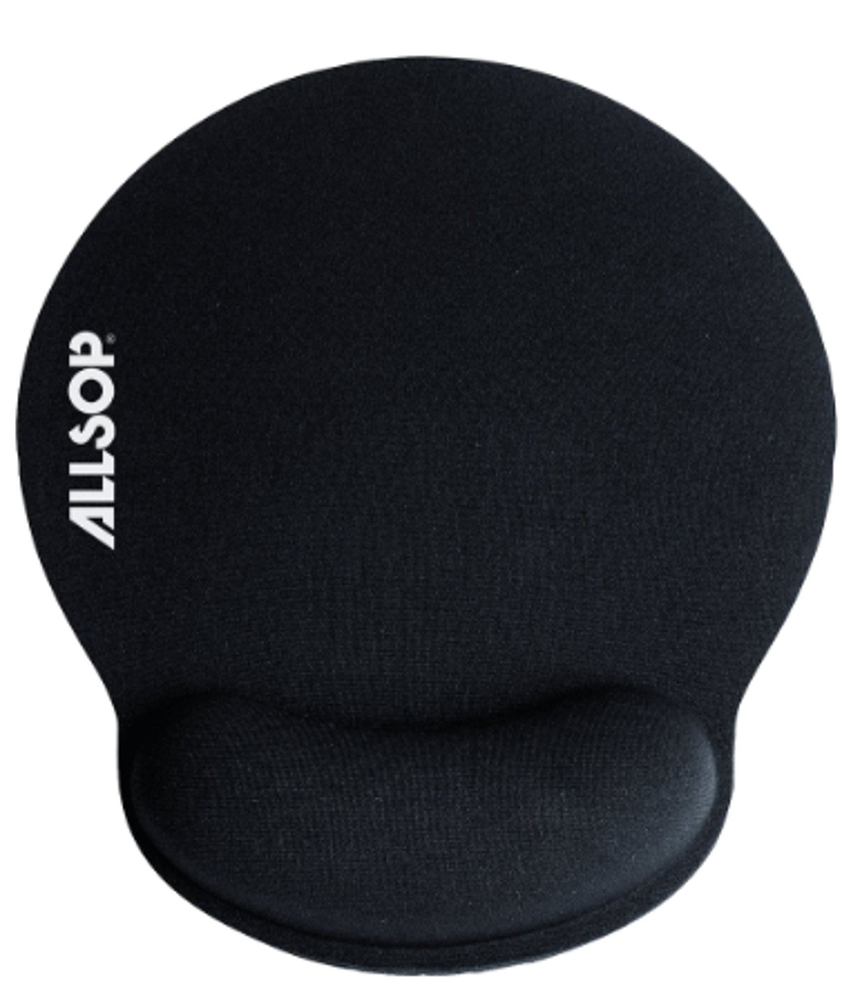 Product image 1 of 1 for Allsop 9in x10in Memory Foam Mouse Pad with Wrist Rest, Black