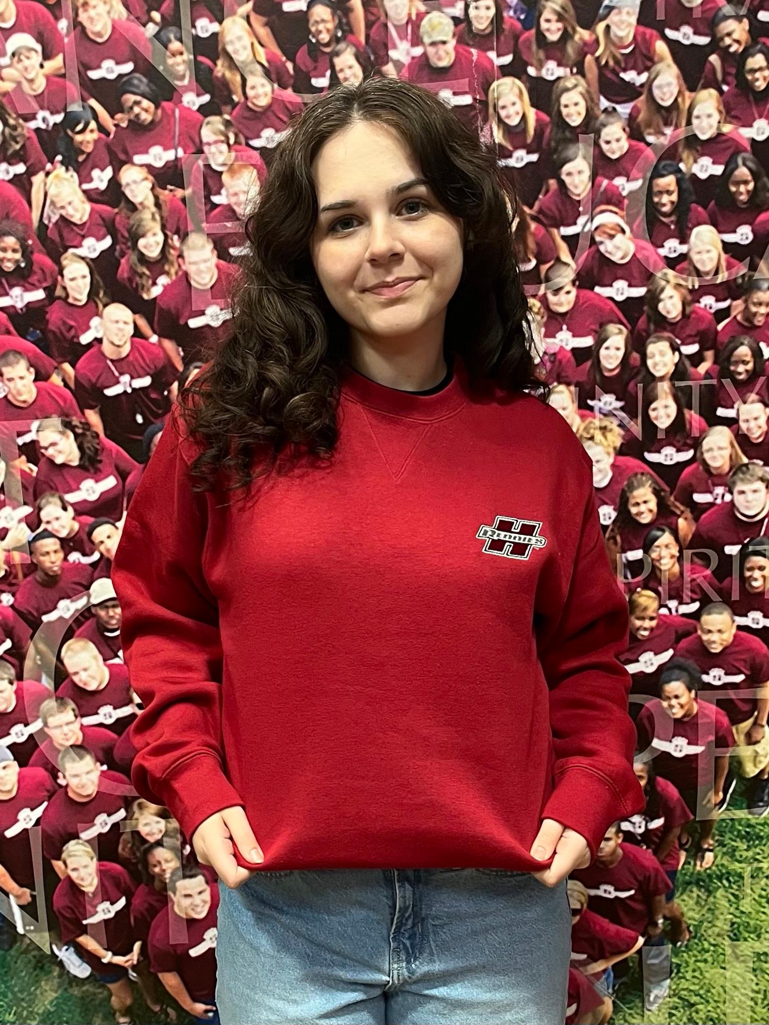 Product image 2 of 2 for Reddies Embroidered Big Cotton Tumbled Crew