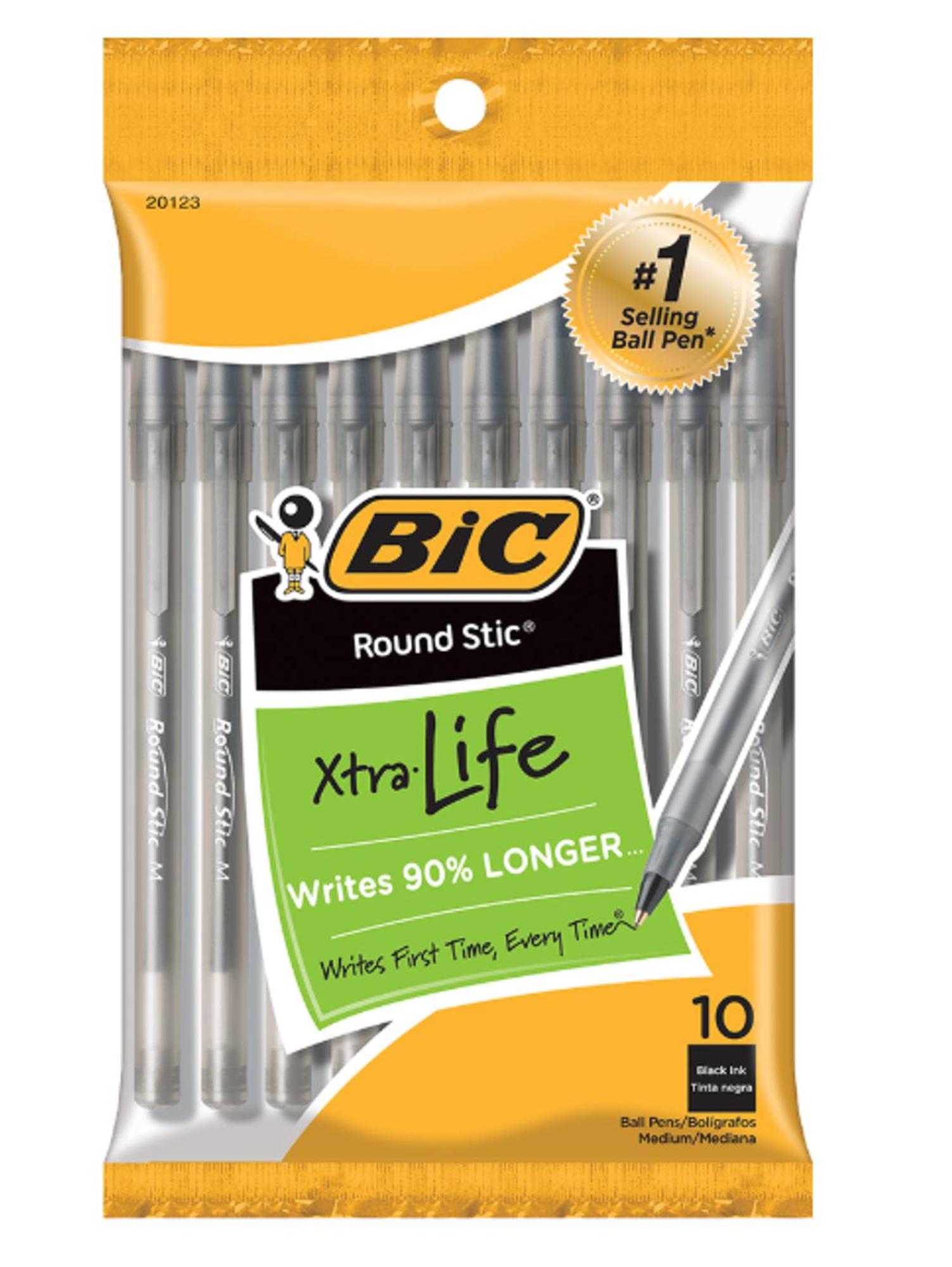 Variant 2 of 2 for BIC Xtra Life 1mm Ballpoint Pen, 10 Pack