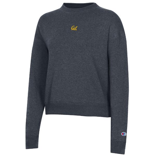 Women's Triumph Fleece Crew Cal Logo; $69.99