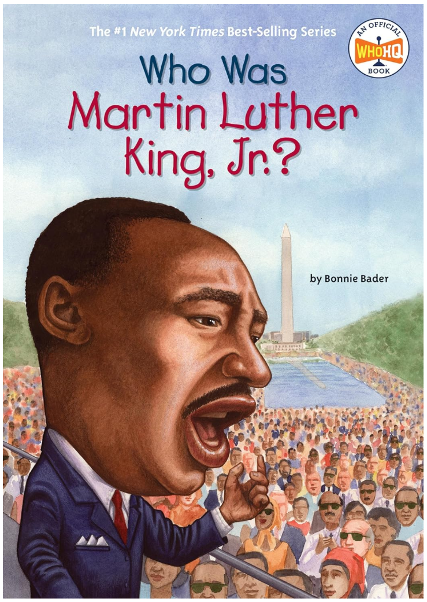 Cover image for WHO WAS MARTIN LUTHER KING JR.?