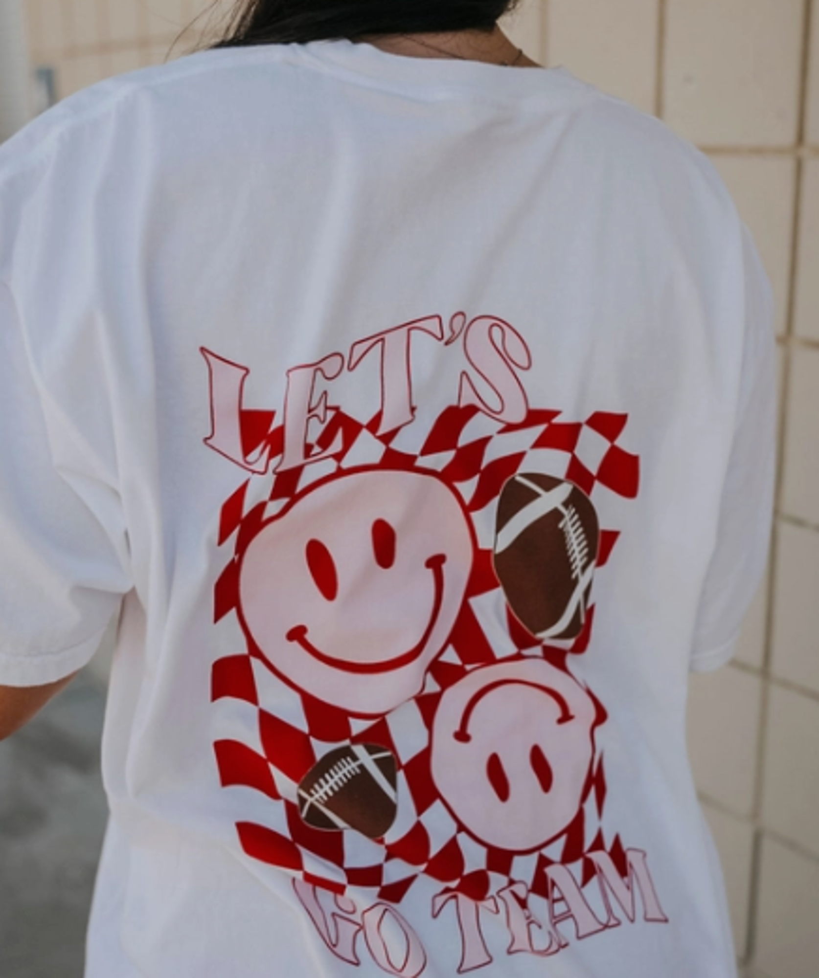 image of: Charlie Southern Let's Go Team Short Sleeve Graphic Tee