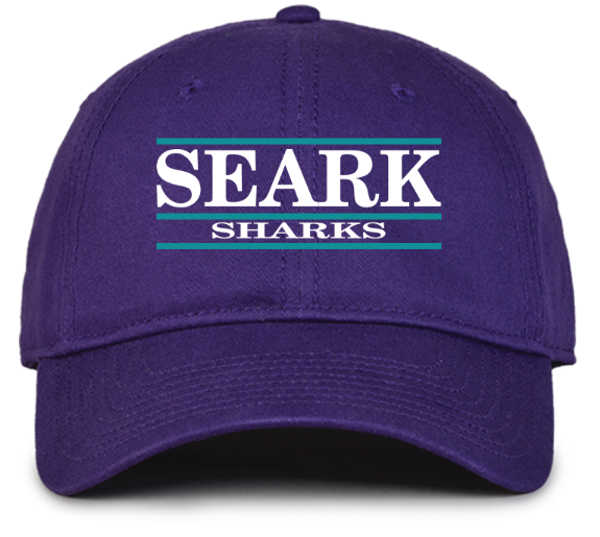 Southeast Arkansas College Sharks Classic Bar Hat, Purple; $29.98