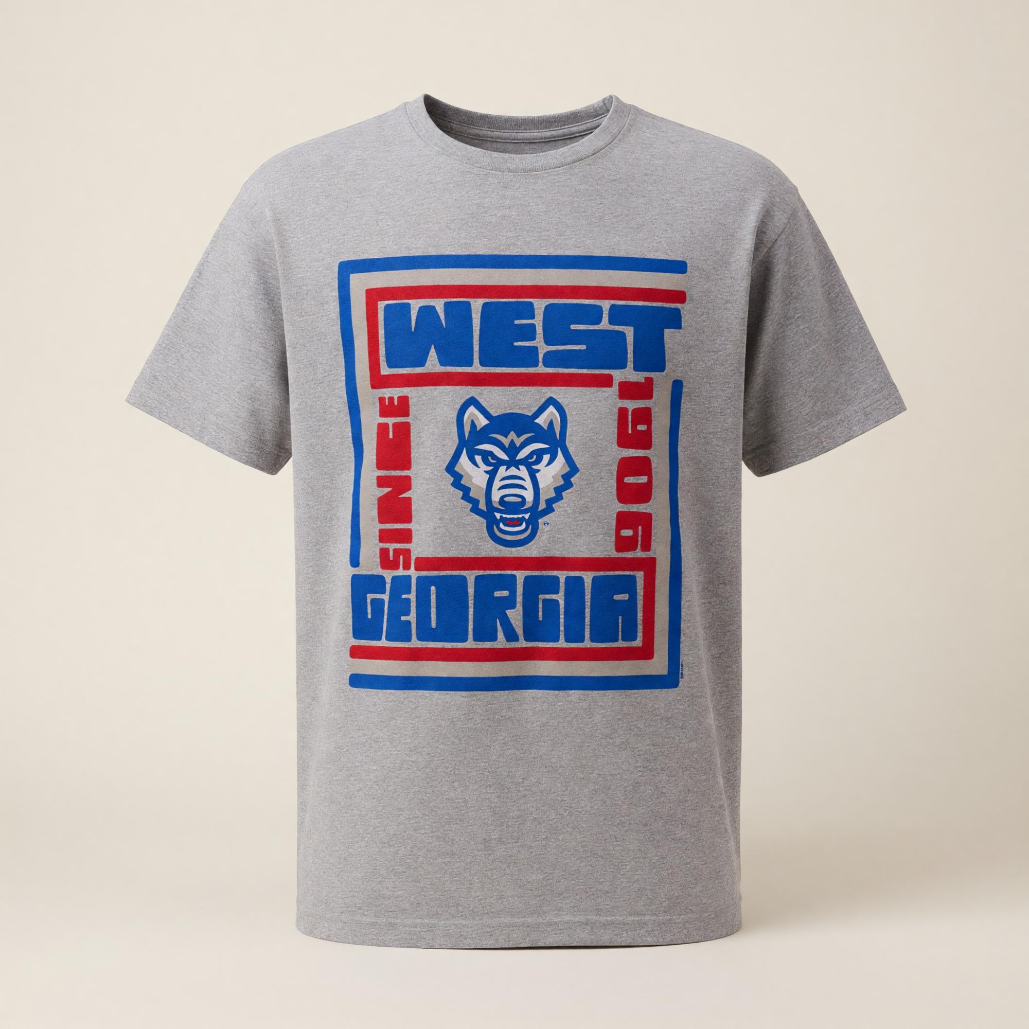 Variant 5 of 10 for RETRO LINES WOLF LOGO T-SHIRT