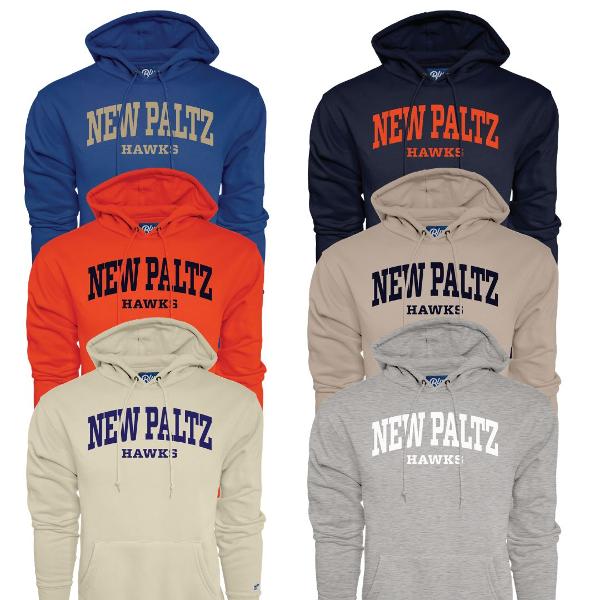 SUNY NP University Applique Text Hoodie; $69.99