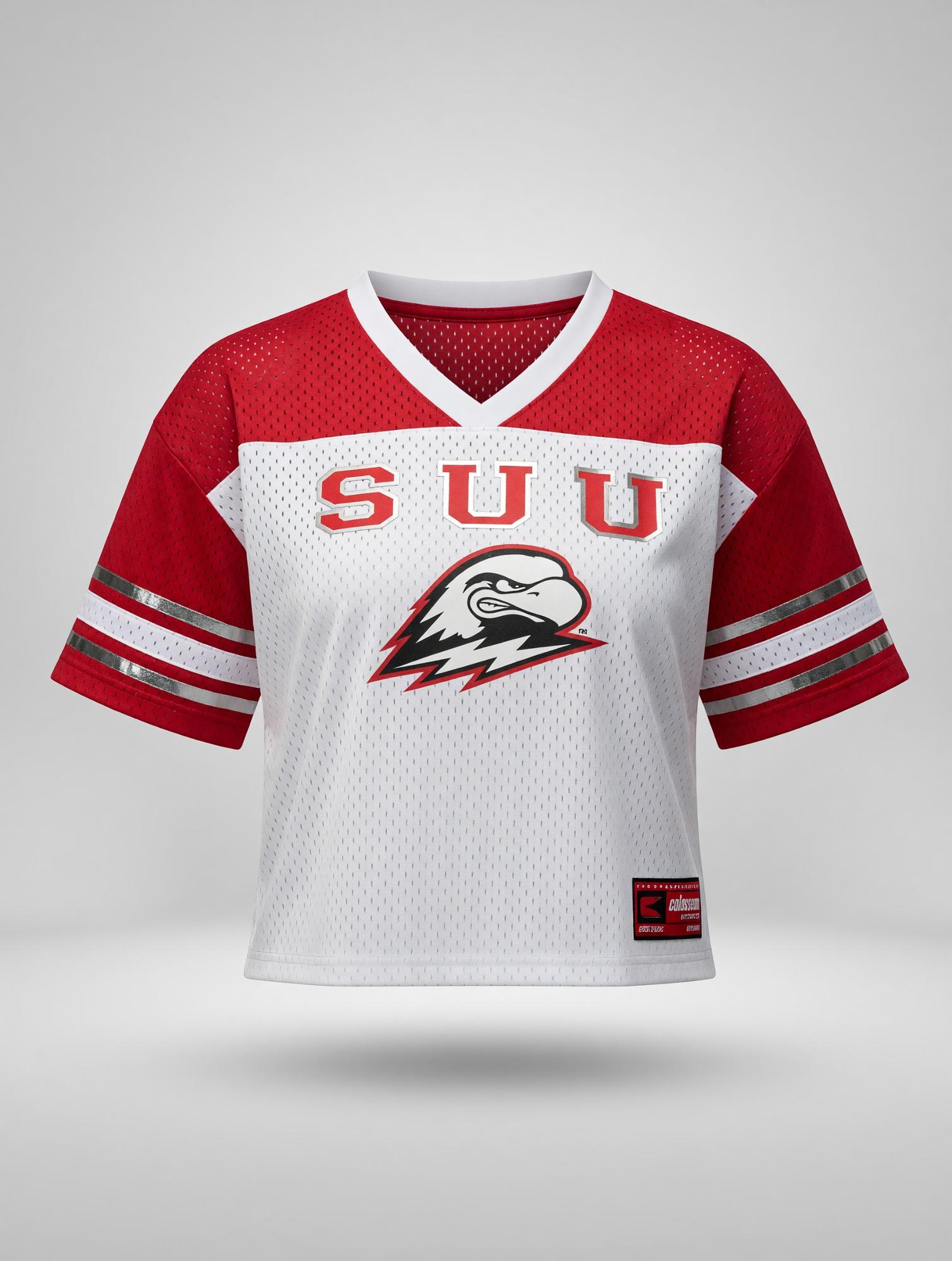 Product image 1 of 5 for Colosseum Women's Cropped SUU Football Jersey