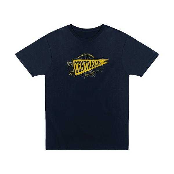 Uscape Navy Pennant Short Sleeve Tee; $23.99