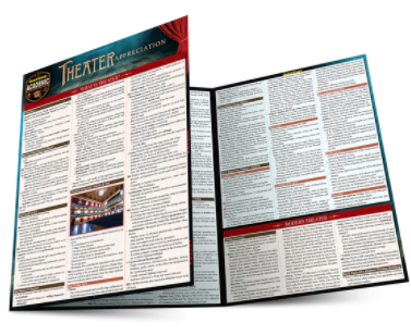 Cover image for THEATER APPRECIATION LAMINATED STUDY GUIDE