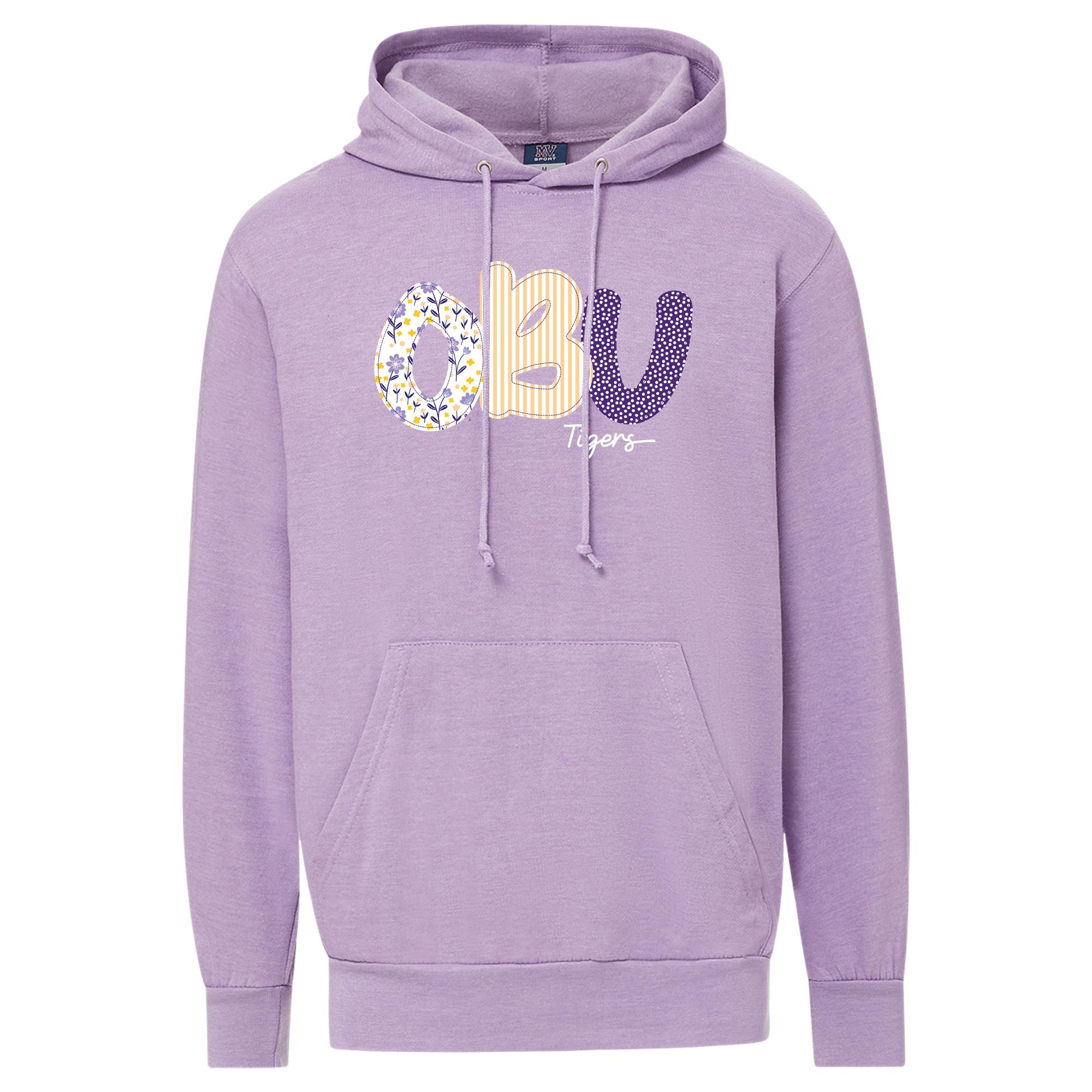 Product image 1 of 1 for OBU Tigers Applique Fundamental Fleece Hood