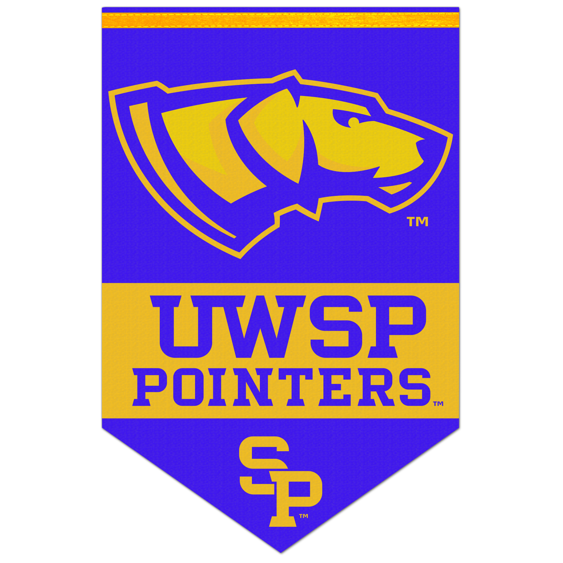 Product image 1 of 1 for UWSP Pointers 17in x 26in Banner