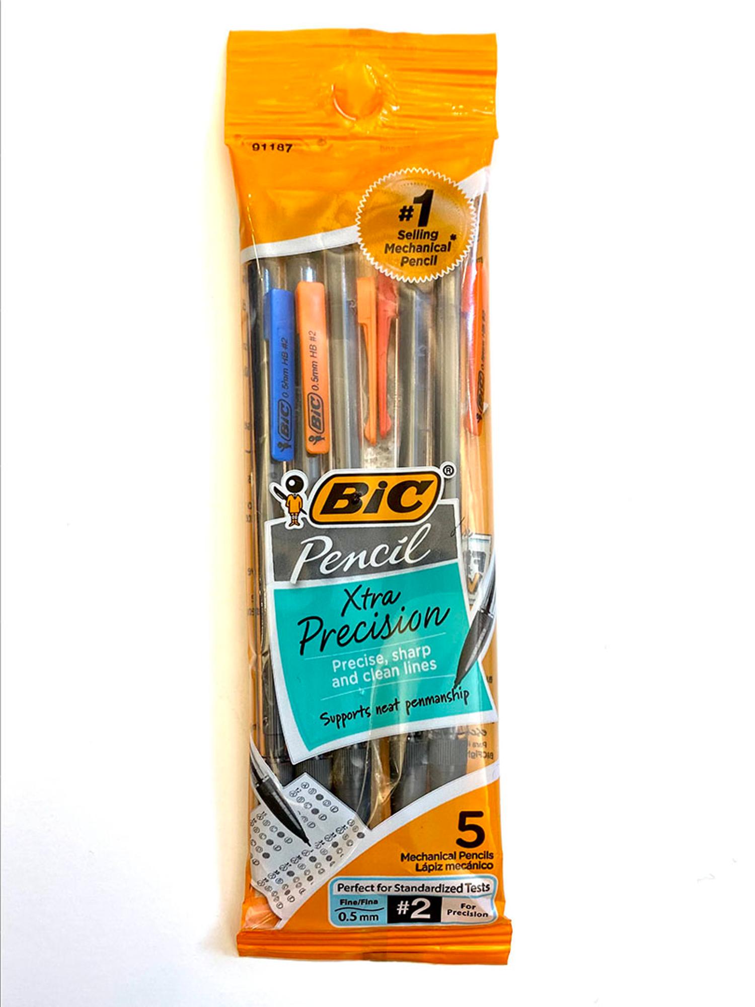 image of: BIC 0.5MM PENCIL 5 PACK