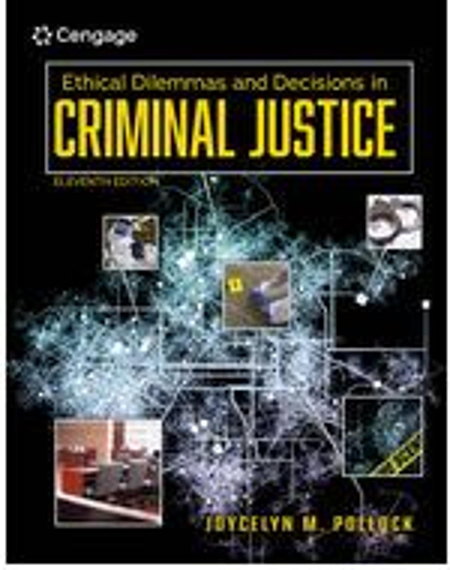 Cover image for --POLLOCK / Ethical Dilemmas in Criminal Justice - Loose Leaf w/ MindTap Access Card 11th ED