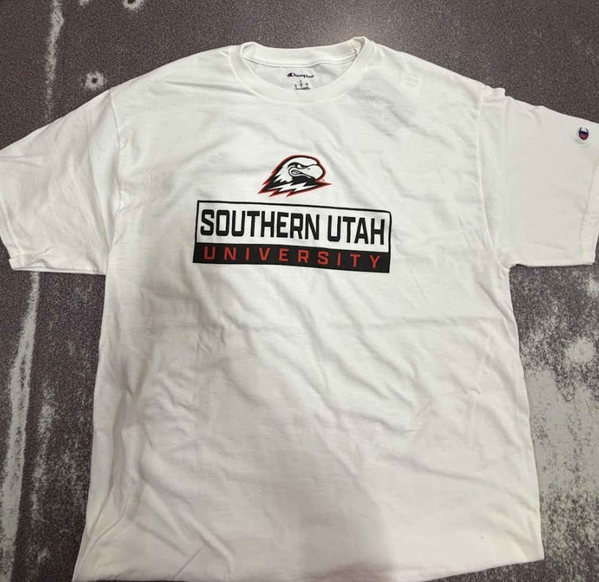 Product image 1 of 1 for CHAMPION TEE S/S WHITE SOUTHERN UTAH  THOR