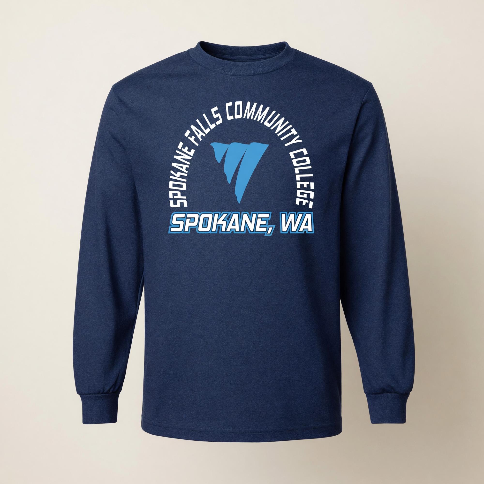 Product image 1 of 1 for SFCC LS TEE EIDER FALLS NAVY