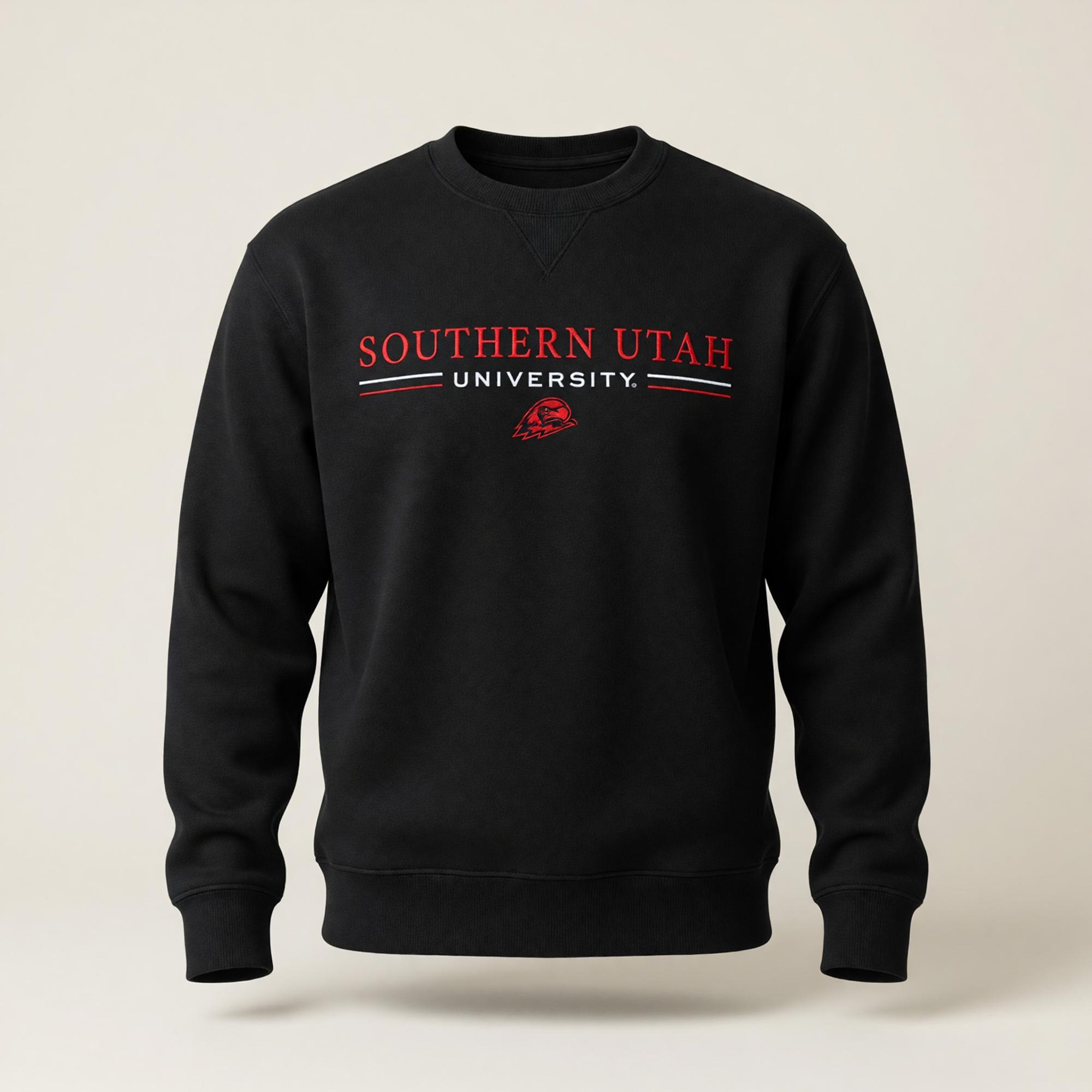 Product image 1 of 3 for Black Southern Utah University Thor Crewneck