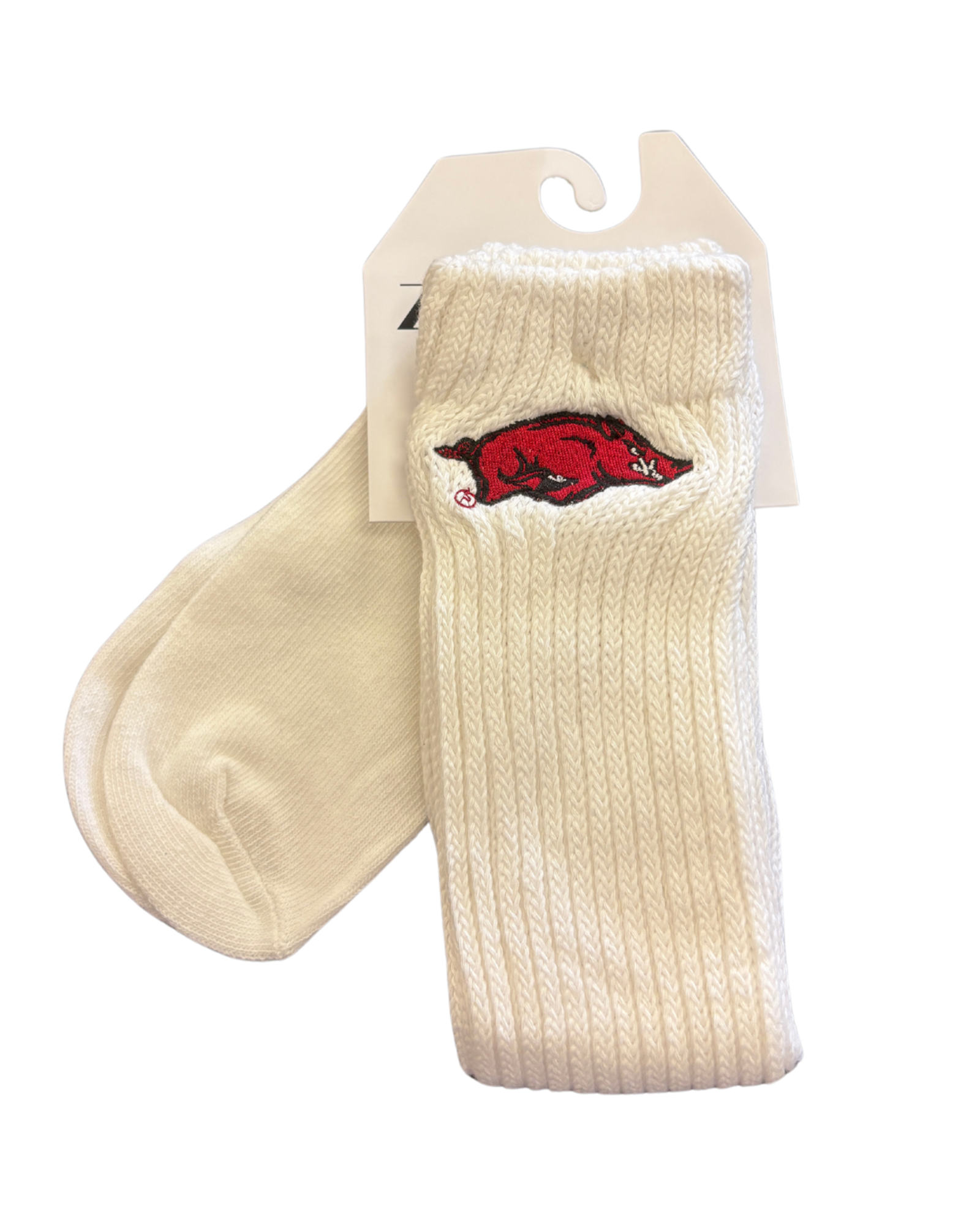 image of: Arkansas Razorback Slouchy Sock