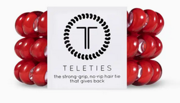 TELETIES SPIRAL HAIR COILS LARGE; $9.99