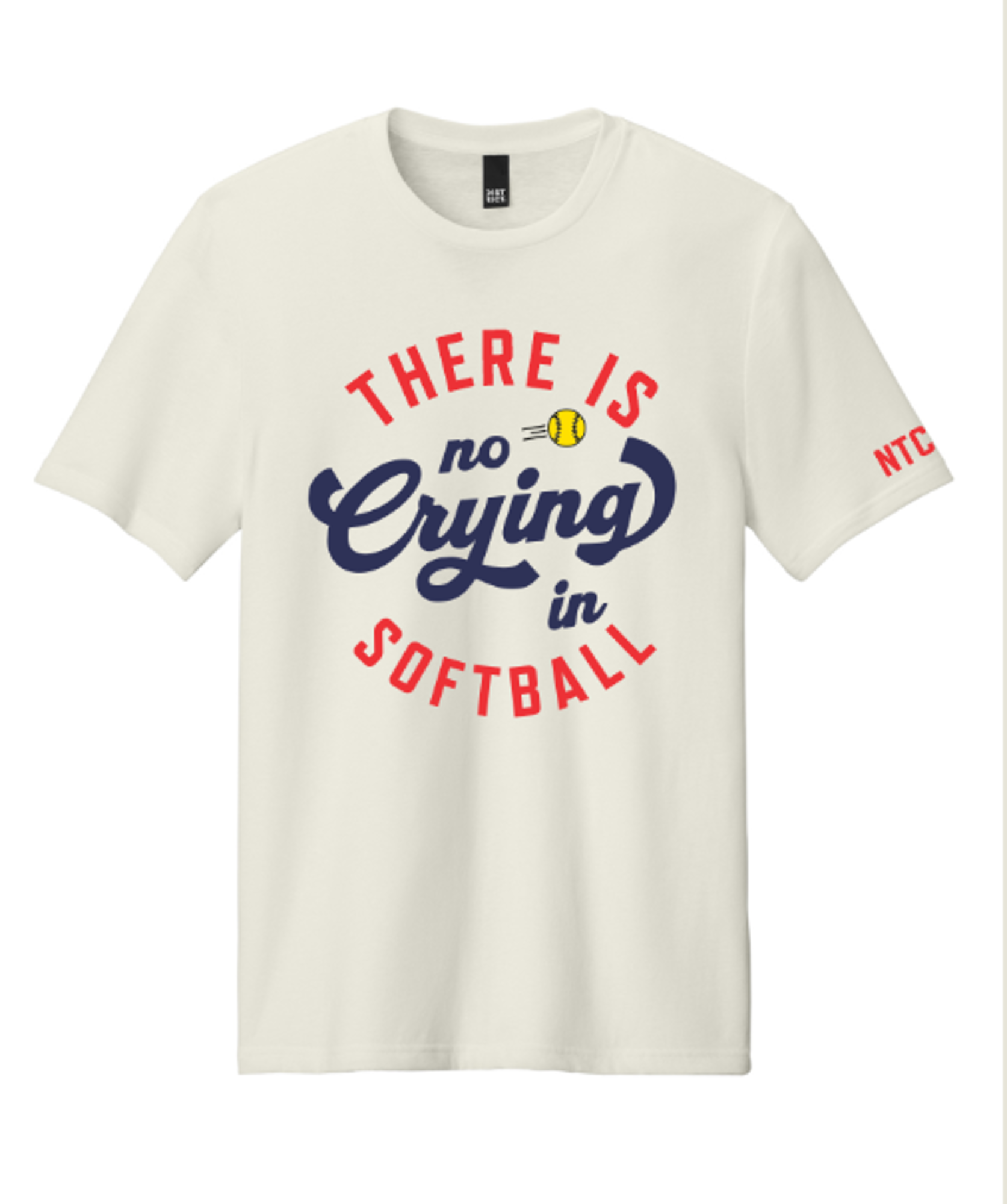 Product image 3 of 3 for Softball Tee No Crying in Softball