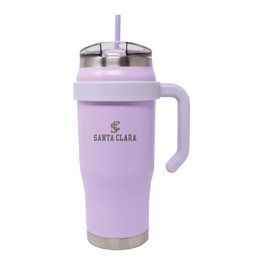 image of: Santa Clara University 32oz Outlander Tumbler, Lavender