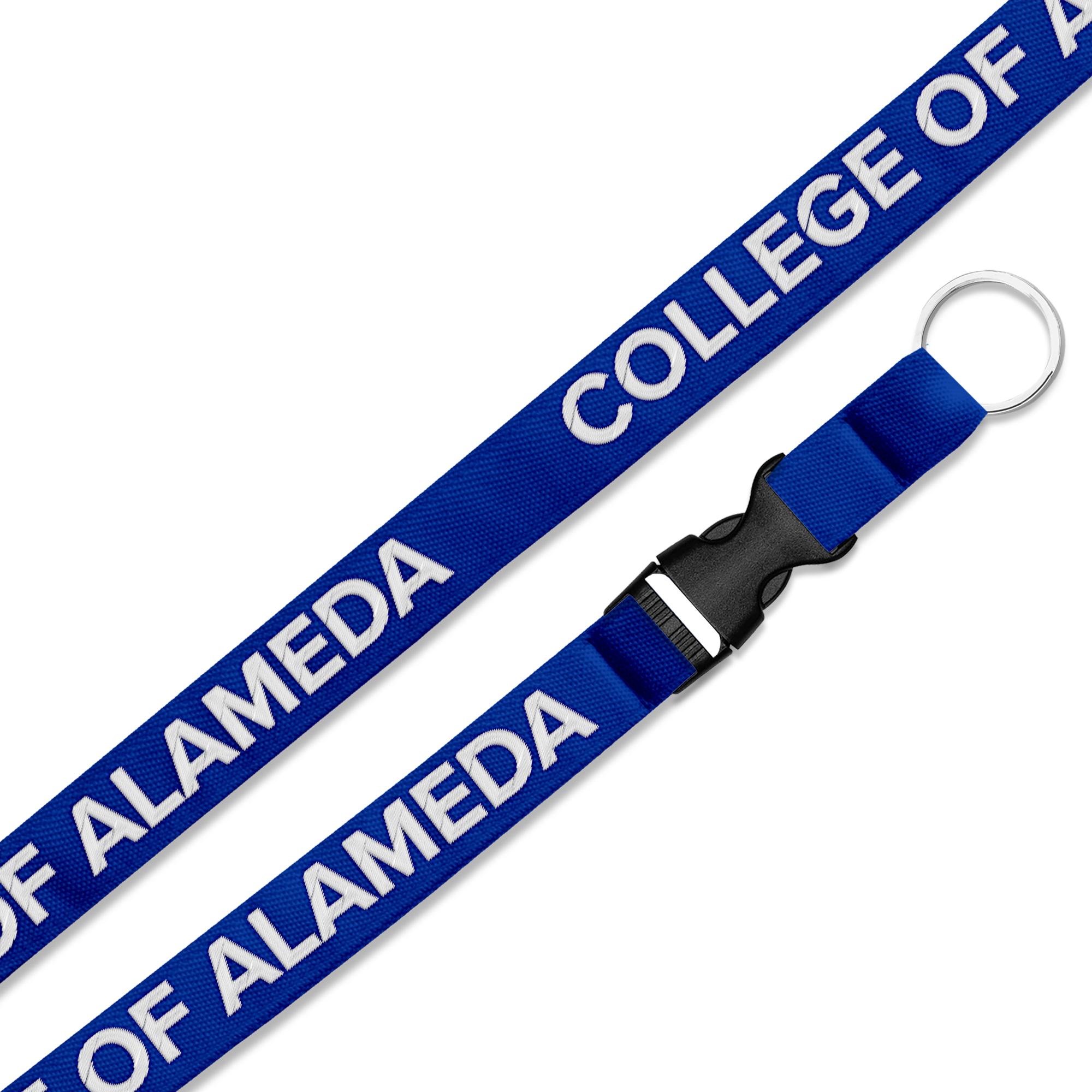 Product image 1 of 1 for PCC ALAMEDA 3/4" LANYARD WOVEN BLUE