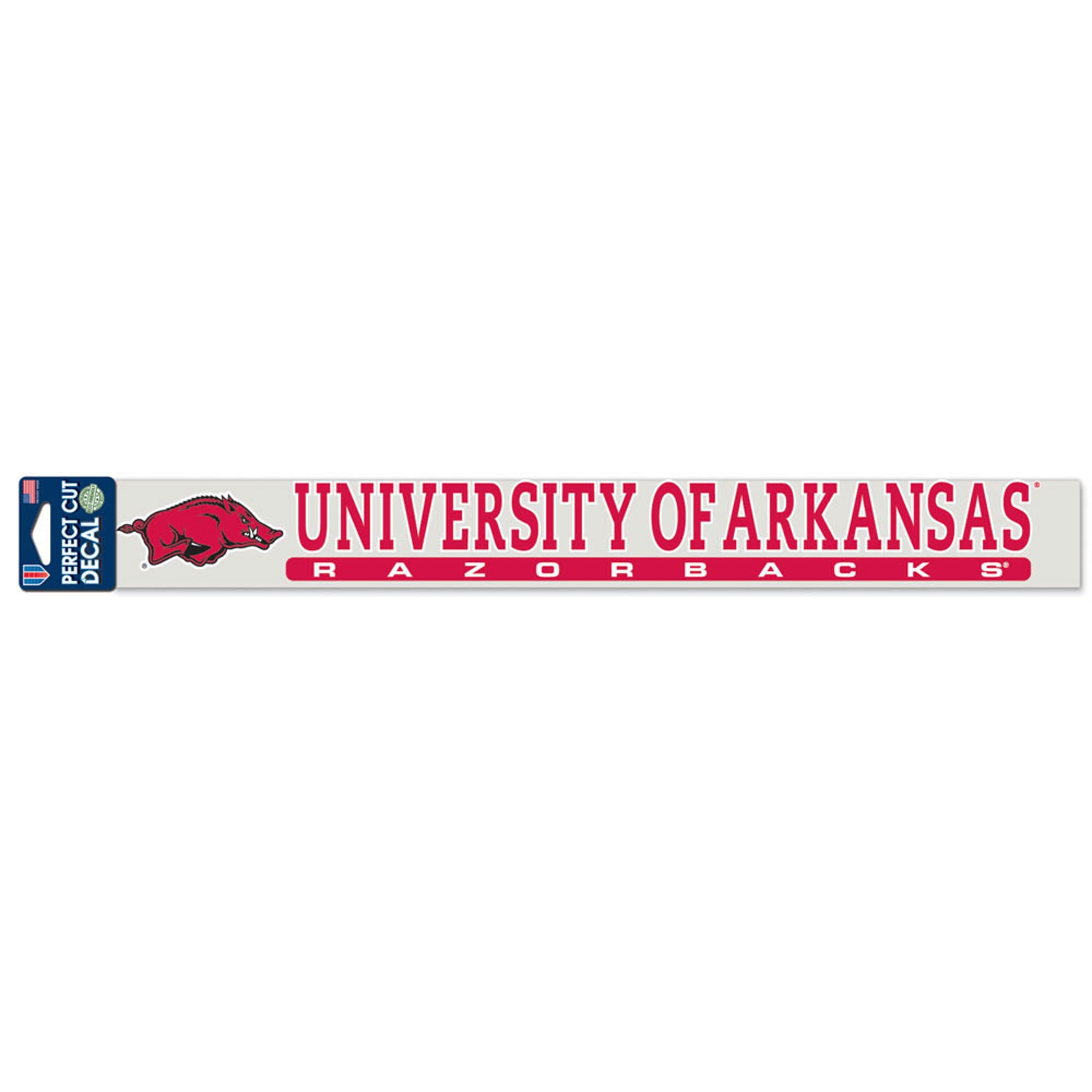 image of: Arkansas Razorbacks Large Wincraft Running Hog Decal