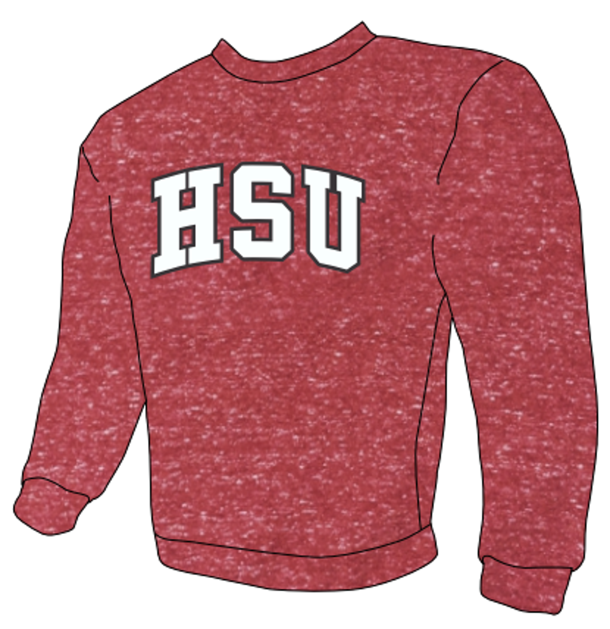 Product image 1 of 1 for HSU Youth Knobby Fleece Crew