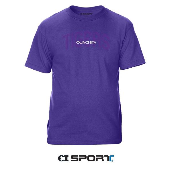 * FINAL SALE * Ouachita Tigers Pomeranian Short Sleeve Tee; $19.99
