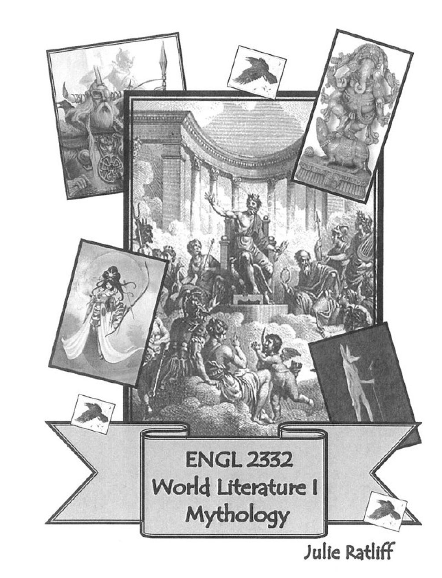 Cover image for ENGL 2332: World Literature 1 Mythology